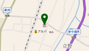 但陽信用金庫朝来支店の地図画像