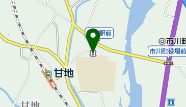 但陽信用金庫甘地支店の地図画像