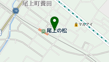 但陽信用金庫尾上支店の地図画像