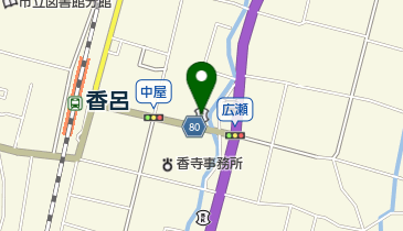 但陽信用金庫香呂支店の地図画像
