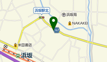 鳥取信用金庫浜坂支店の地図画像