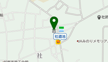 中兵庫信用金庫社支店の地図画像