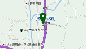 西兵庫信用金庫上野支店の地図画像