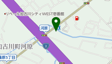 西兵庫信用金庫加古川北支店の地図画像