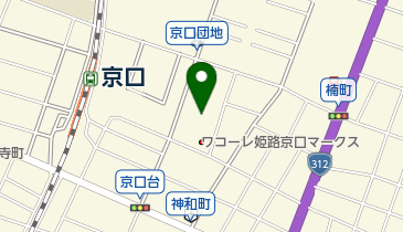 西兵庫信用金庫京口支店の地図画像