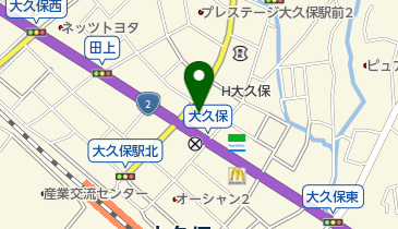 日新信用金庫大久保支店の地図画像