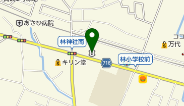 日新信用金庫林崎支店の地図画像