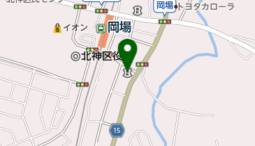 日新信用金庫藤原台支店の地図画像