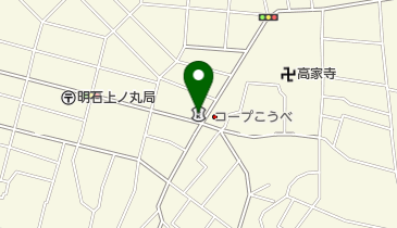 播州信用金庫明石支店の地図画像