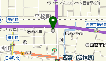 播州信用金庫西宮支店の地図画像