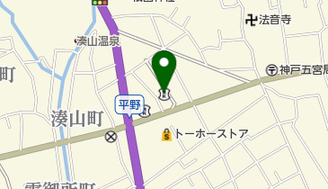播州信用金庫平野支店の地図画像