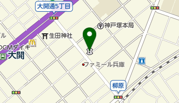 兵庫信用金庫御旅支店の地図画像