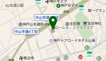 兵庫信用金庫神戸中央支店の地図画像