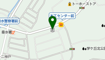 兵庫信用金庫学が丘支店の地図画像