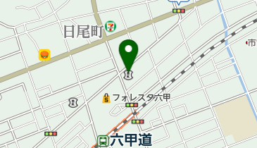 兵庫信用金庫六甲支店の地図画像