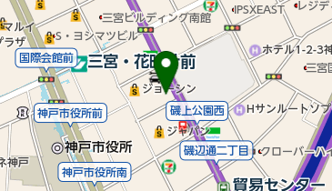 信金中央金庫神戸支店の地図画像