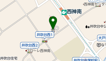 播州信用金庫西神南支店の地図画像