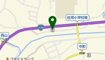 西兵庫信用金庫佐用支店の地図画像