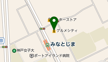 神戸信用金庫ポートアイランド支店の地図画像