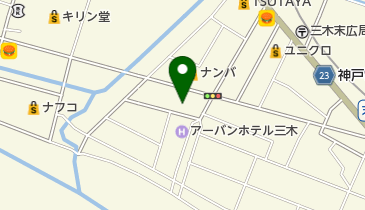 中兵庫信用金庫三木支店の地図画像