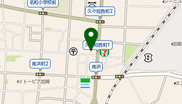 尼崎信用金庫尾浜支店の地図画像