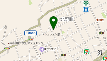 神戸信用金庫北野支店の地図画像