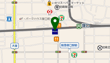 みずほ銀行伊丹支店の地図画像