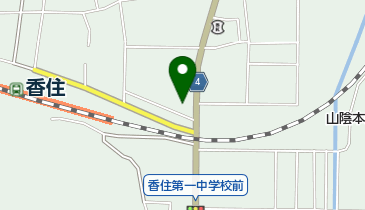 JAたじま香住支店の地図画像