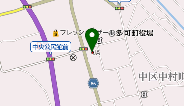 JAみのり中町支店の地図画像