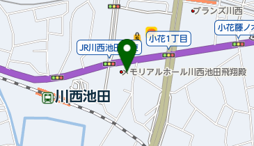 JA兵庫六甲川西支店の地図画像
