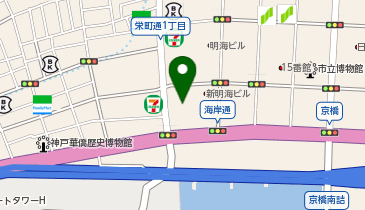 JA兵庫六甲神戸元町出張所の地図画像