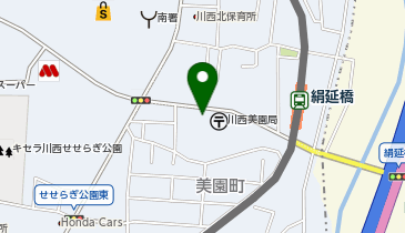 JA兵庫六甲美園店の地図画像
