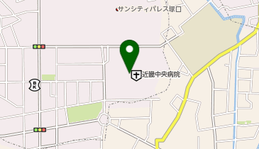 公立学校共済組合近畿中央病院の地図画像
