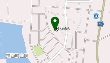信原病院の地図画像
