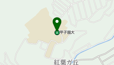 私立甲子園大学の地図画像