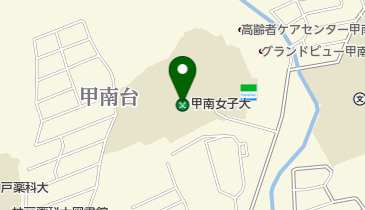 私立甲南女子大学の地図画像
