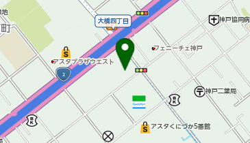兵庫県立大学新長田ブランチの地図画像
