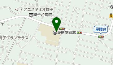 私立愛徳学園高校の地図画像