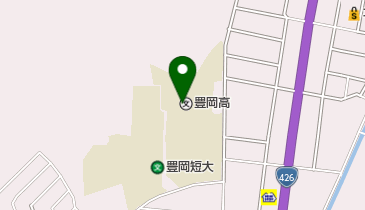 私立近畿大学附属豊岡高校の地図画像