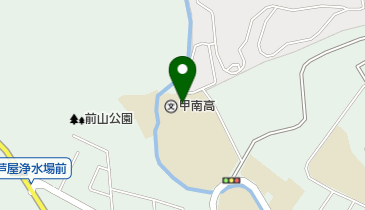 私立甲南高校の地図画像