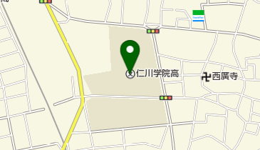 私立仁川学院高校の地図画像