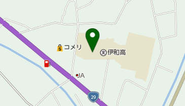 兵庫県立伊和高校の地図画像