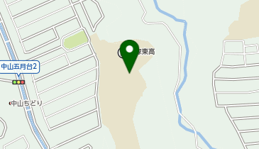 兵庫県立宝塚東高校の地図画像