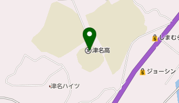 兵庫県立津名高校の地図画像