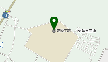 兵庫県立東播工業高校の地図画像
