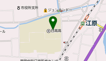 兵庫県立日高高校の地図画像