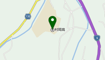 兵庫県立村岡高校の地図画像