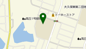 明石市立高丘中学校の地図画像