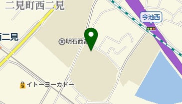明石市立二見中学校の地図画像