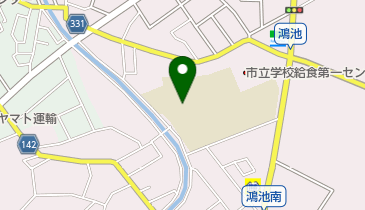 伊丹市立天王寺川中学校の地図画像